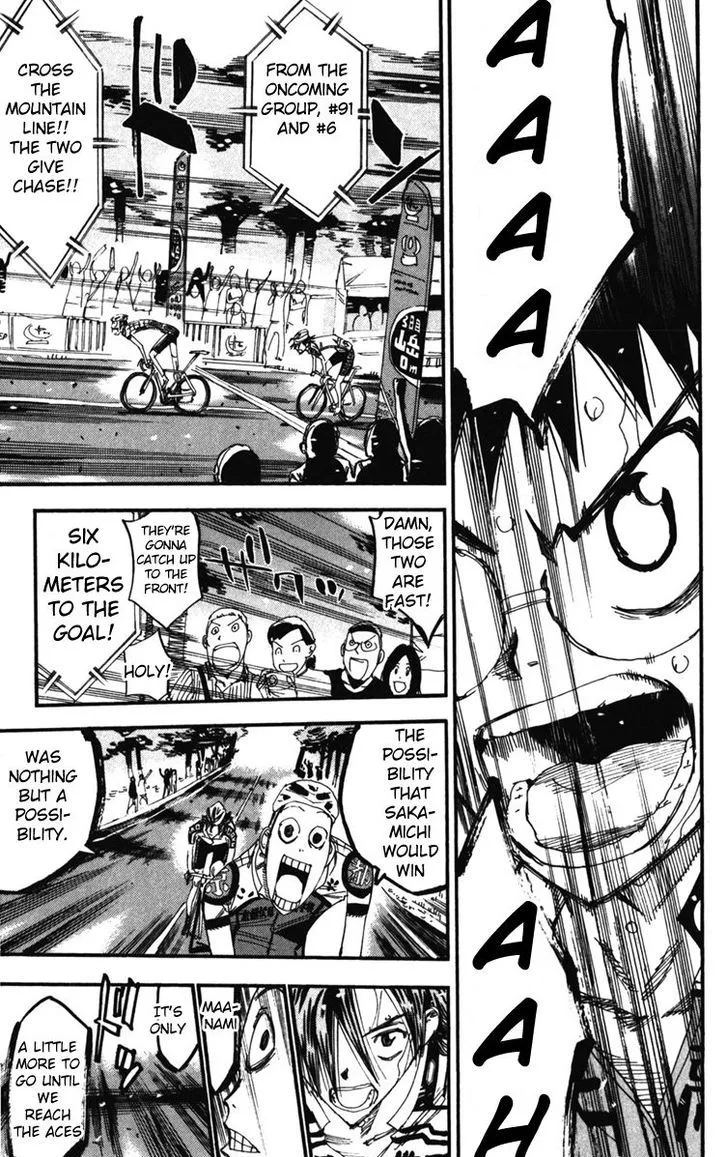Yowamushi Pedal Chapter 206 page 21