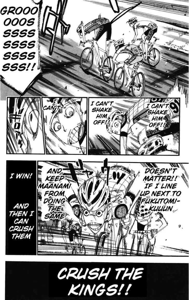 Yowamushi Pedal Chapter 206 page 25
