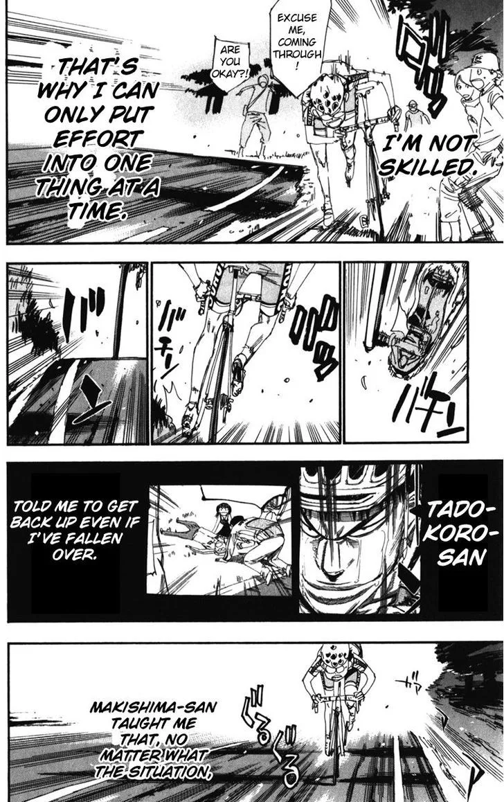 Yowamushi Pedal Chapter 206 page 18