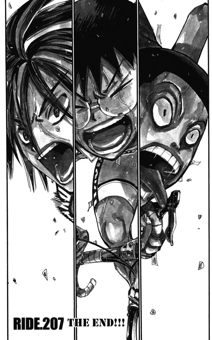 Yowamushi Pedal Chapter 207 page 1