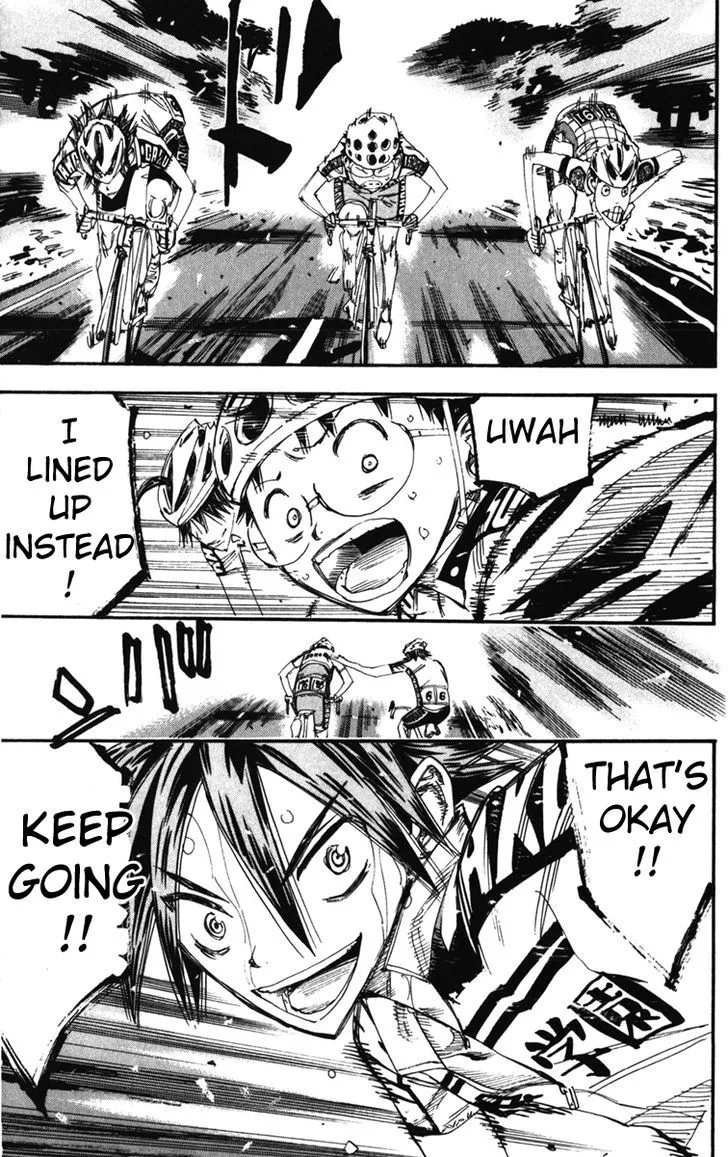 Yowamushi Pedal Chapter 207 page 3