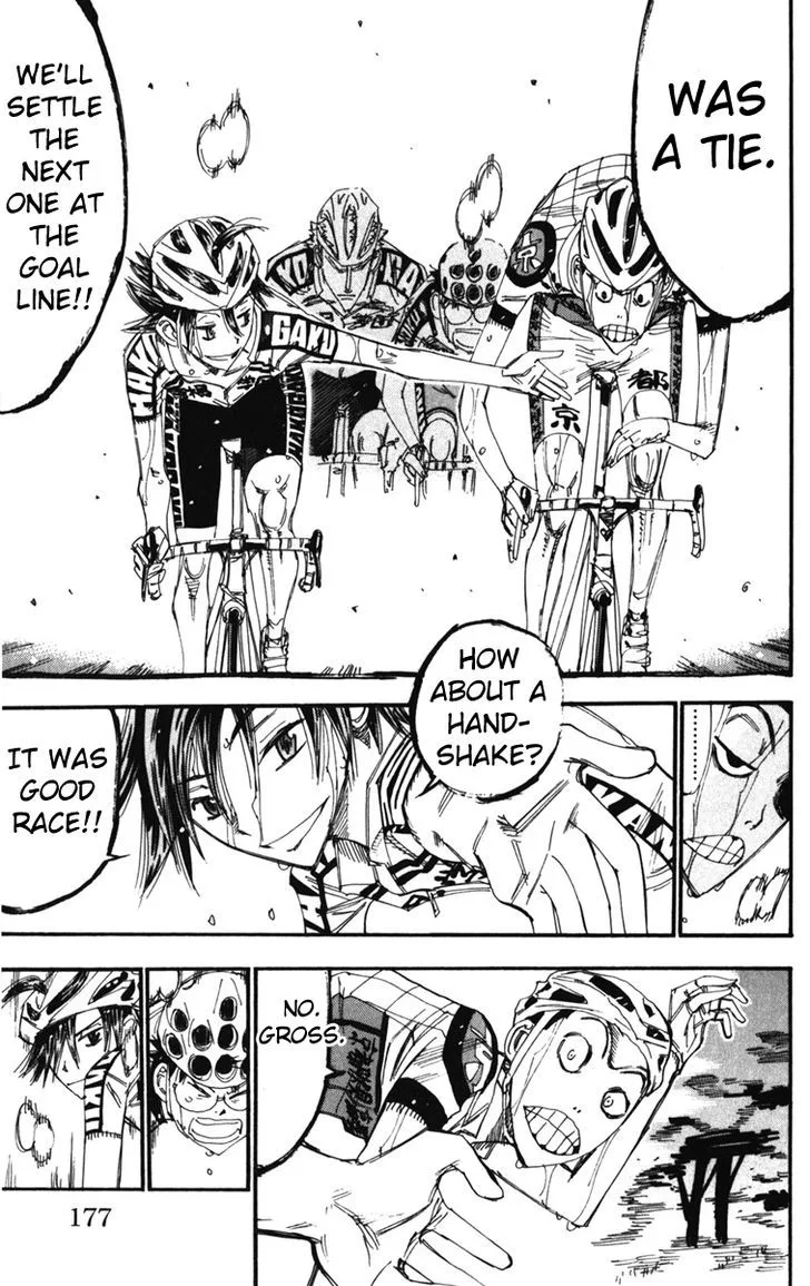 Yowamushi Pedal Chapter 207 page 17