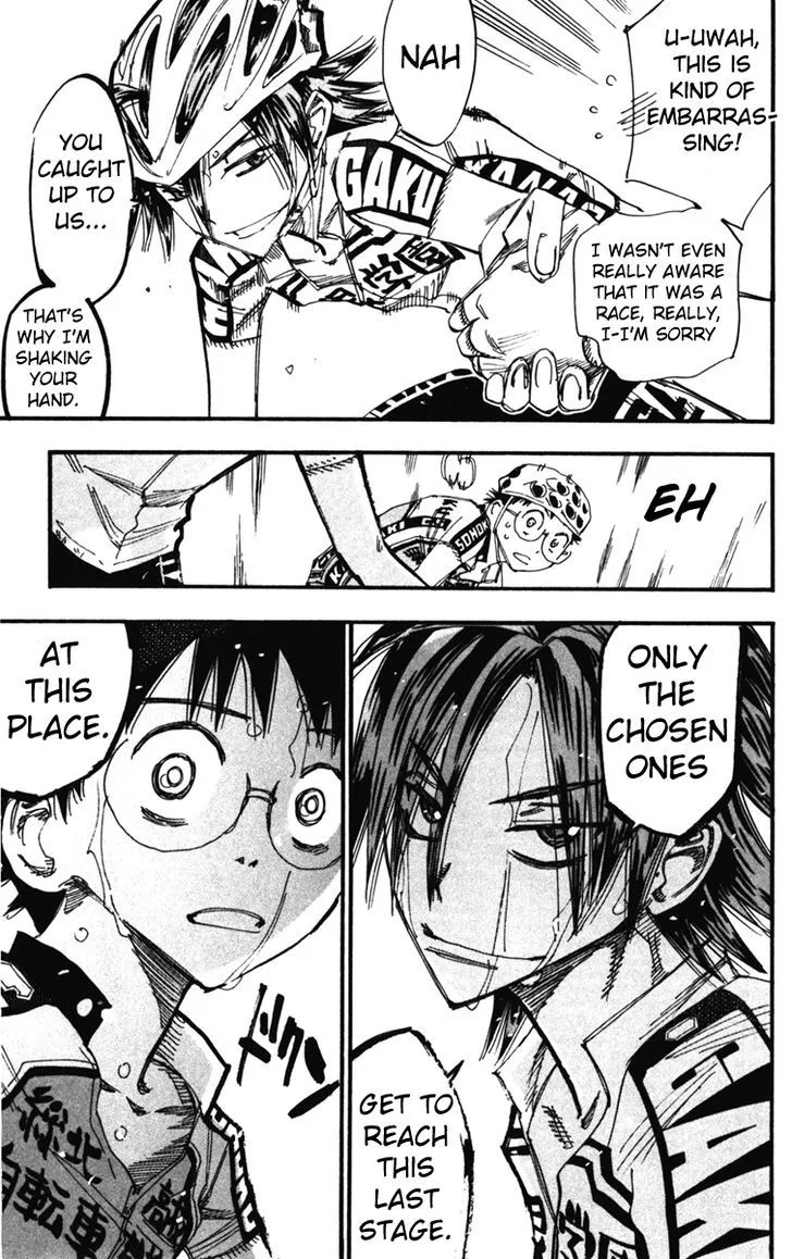Yowamushi Pedal Chapter 207 page 19