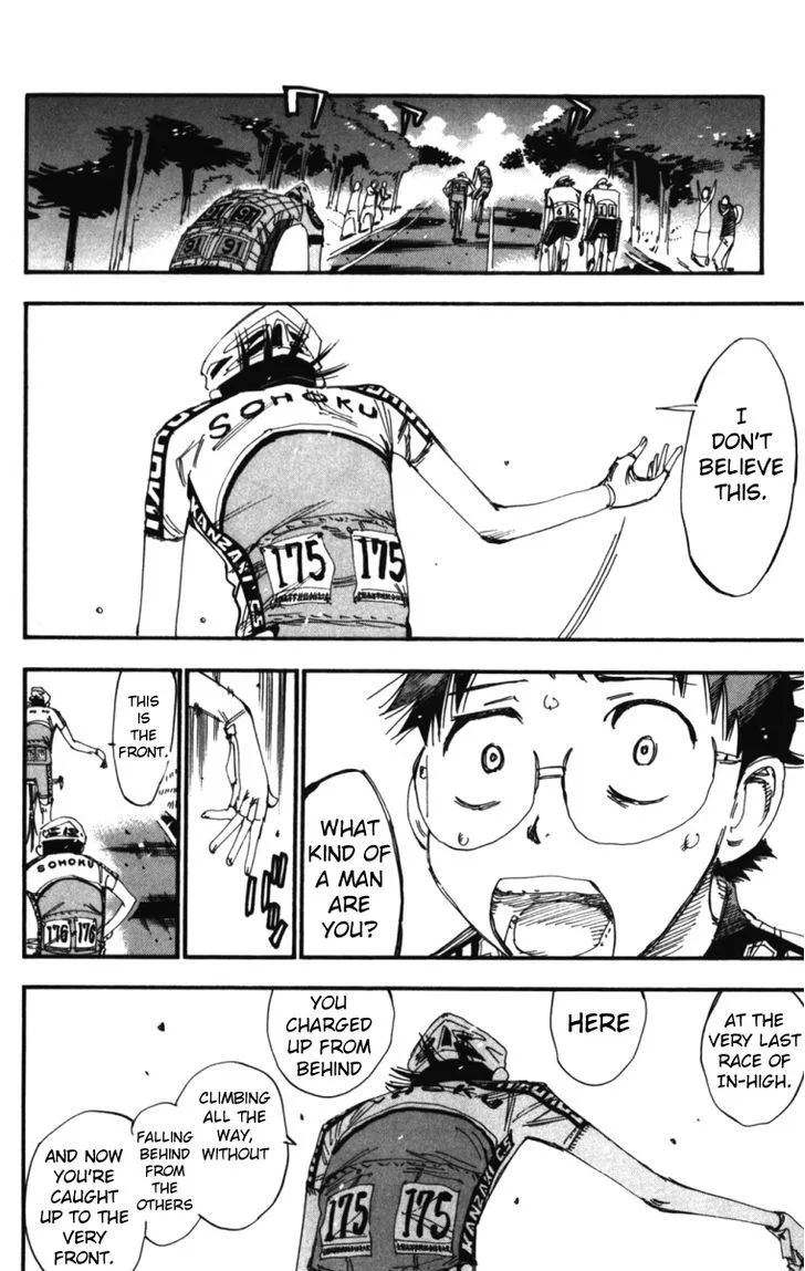 Yowamushi Pedal Chapter 208 page 4
