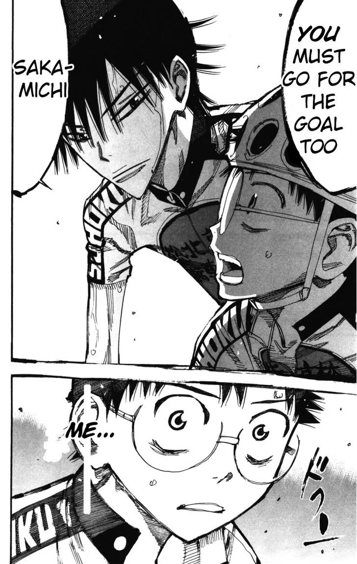 Yowamushi Pedal Chapter 208 page 17