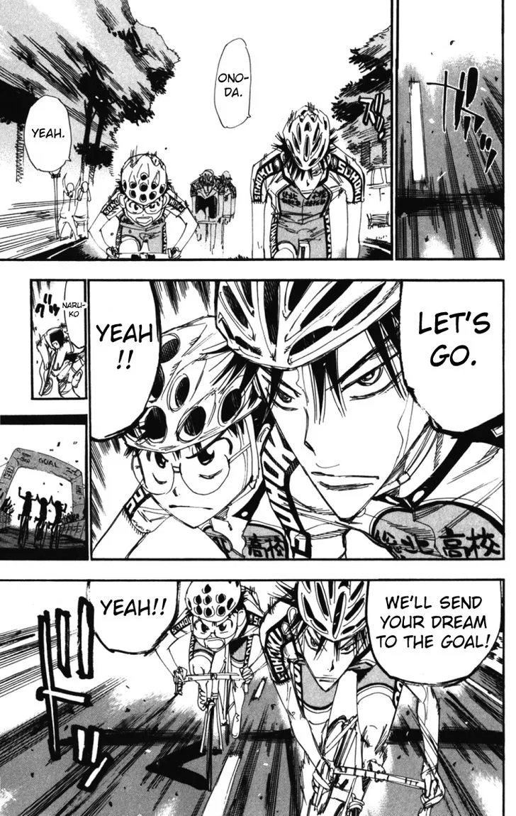 Yowamushi Pedal Chapter 208 page 9