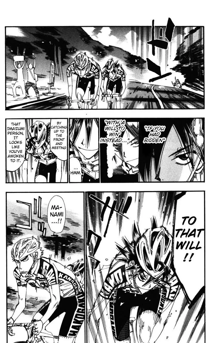 Yowamushi Pedal Chapter 209 page 5