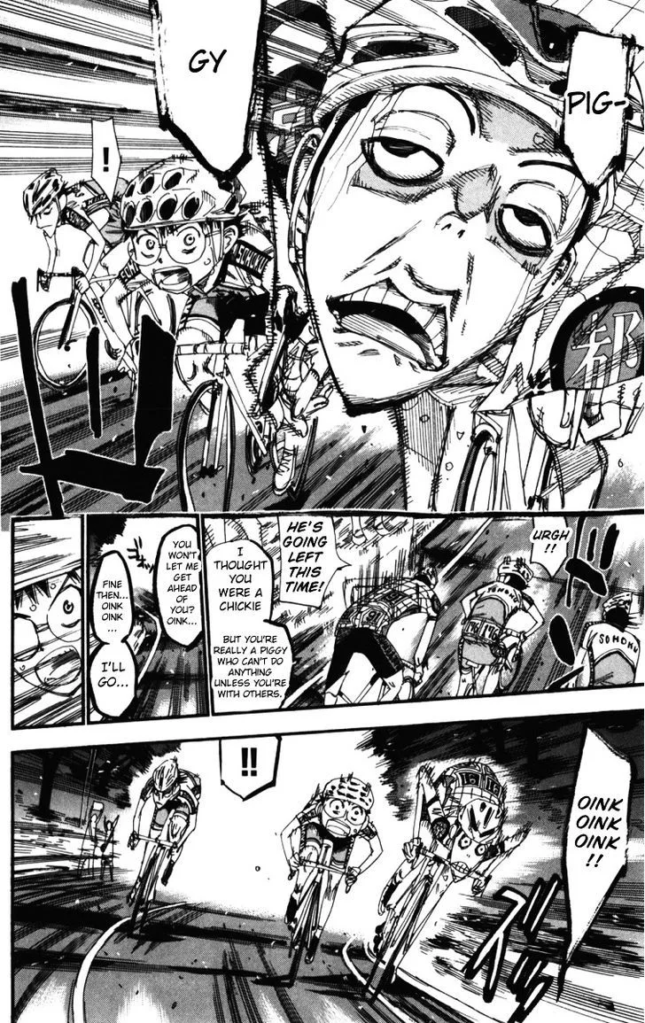 Yowamushi Pedal Chapter 209 page 16