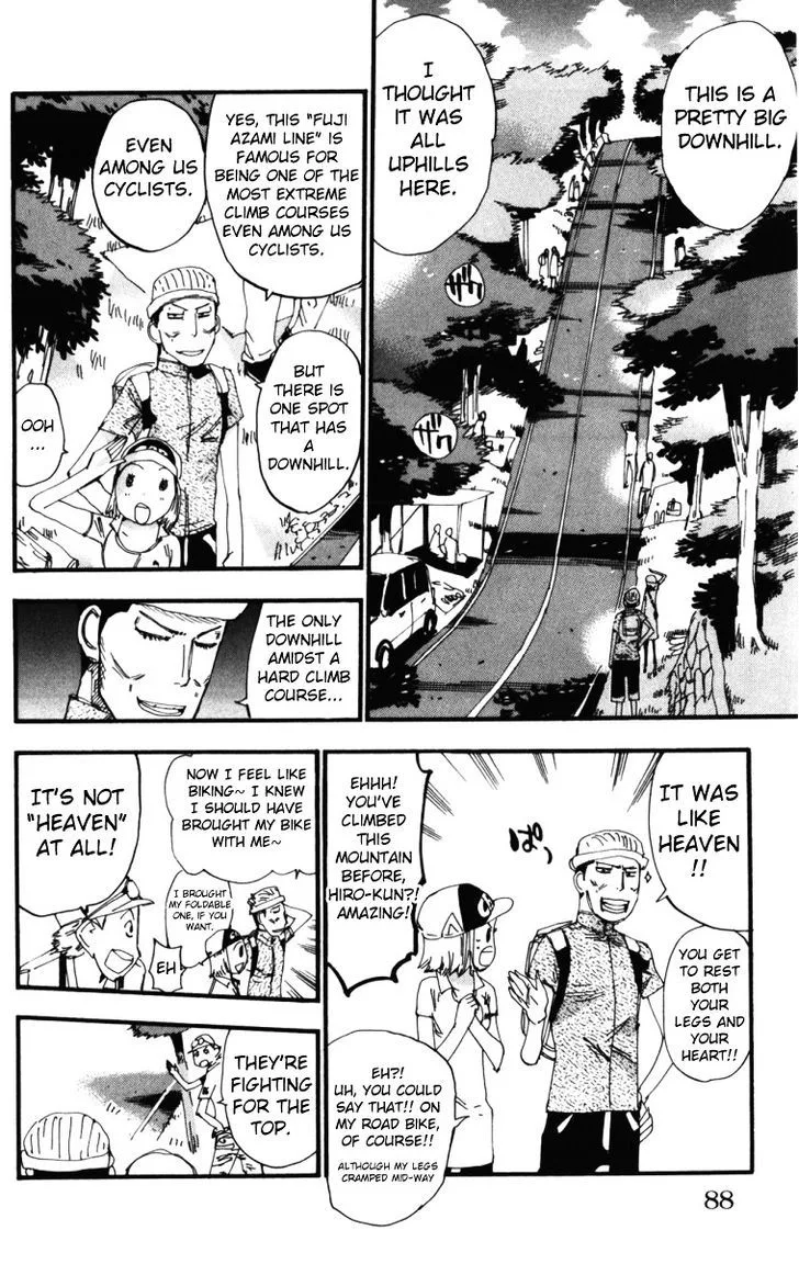 Yowamushi Pedal Chapter 212 page 2