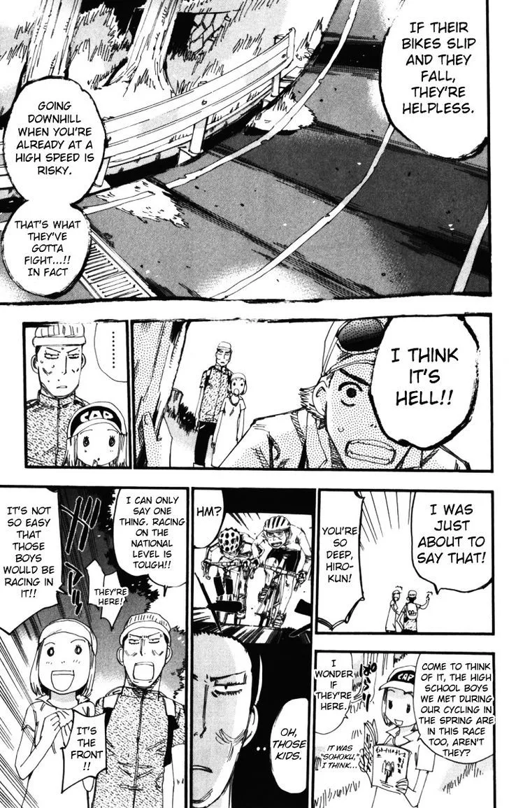 Yowamushi Pedal Chapter 212 page 3