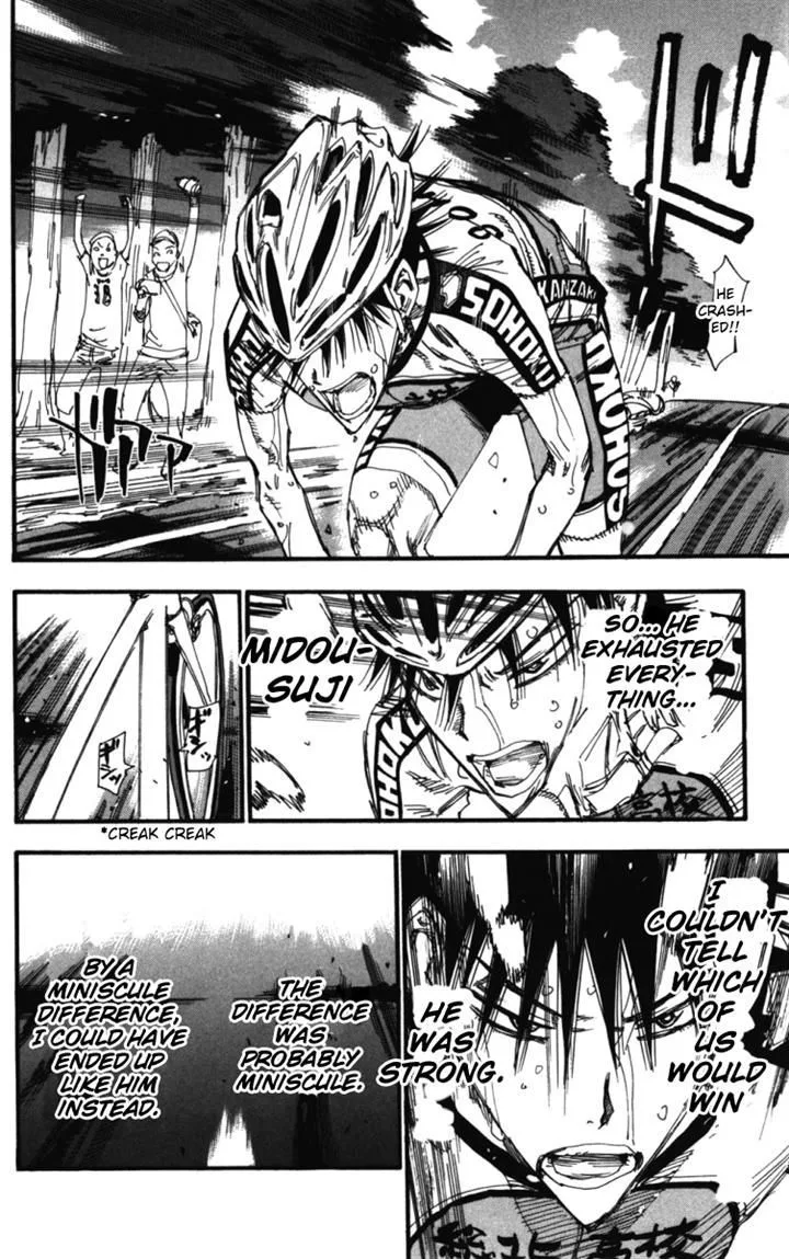 Yowamushi Pedal Chapter 215 page 9