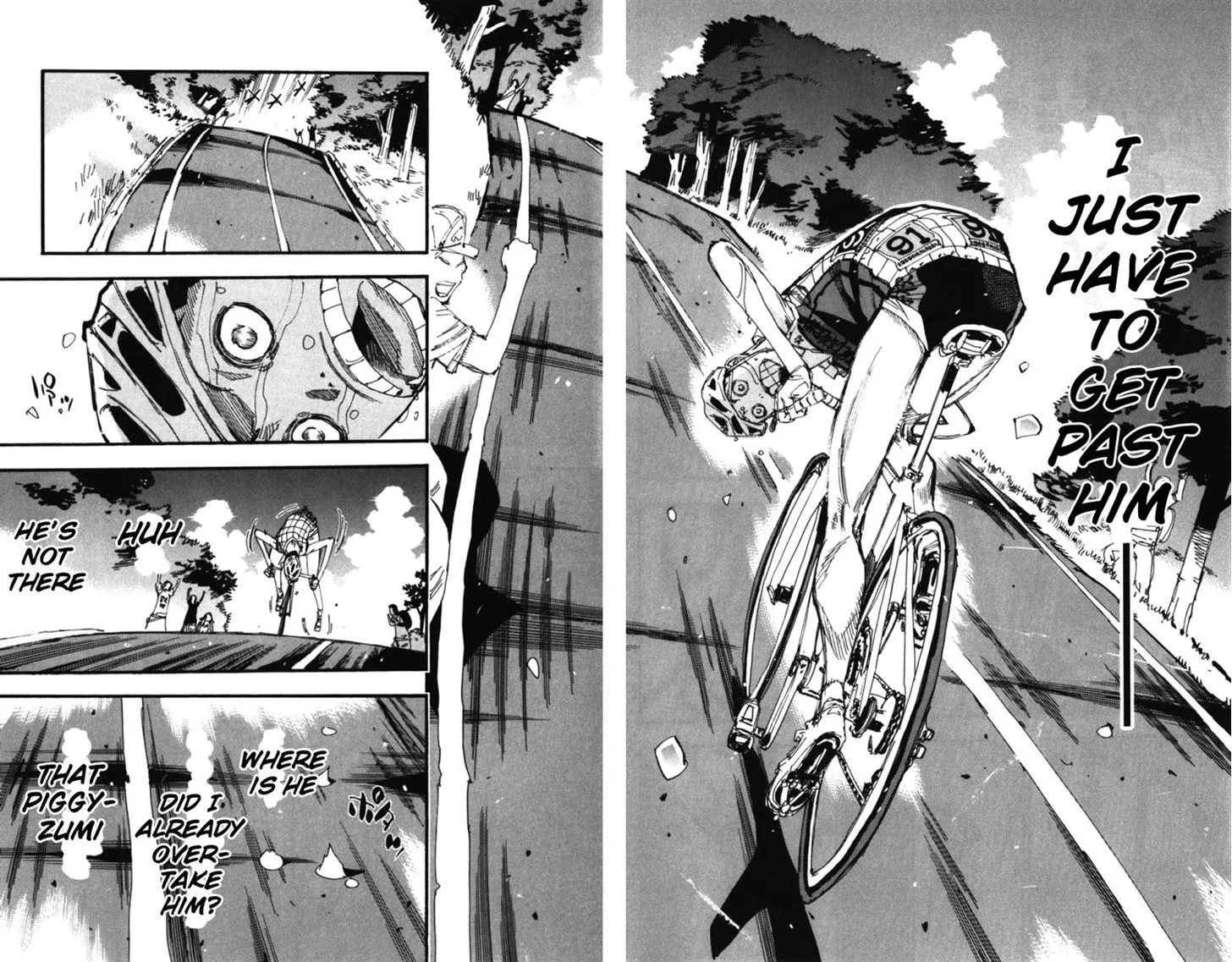 Yowamushi Pedal Chapter 215 page 5
