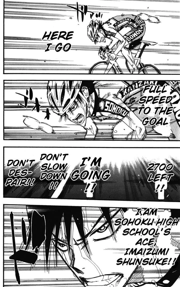 Yowamushi Pedal Chapter 215 page 13