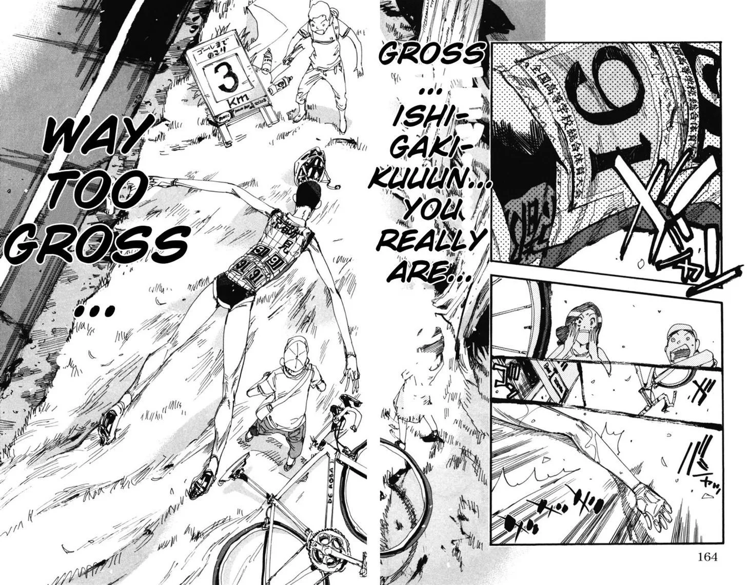Yowamushi Pedal Chapter 215 page 8