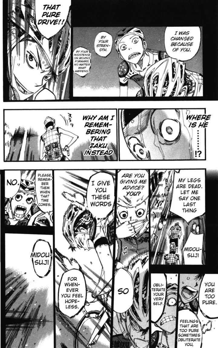 Yowamushi Pedal Chapter 215 page 6