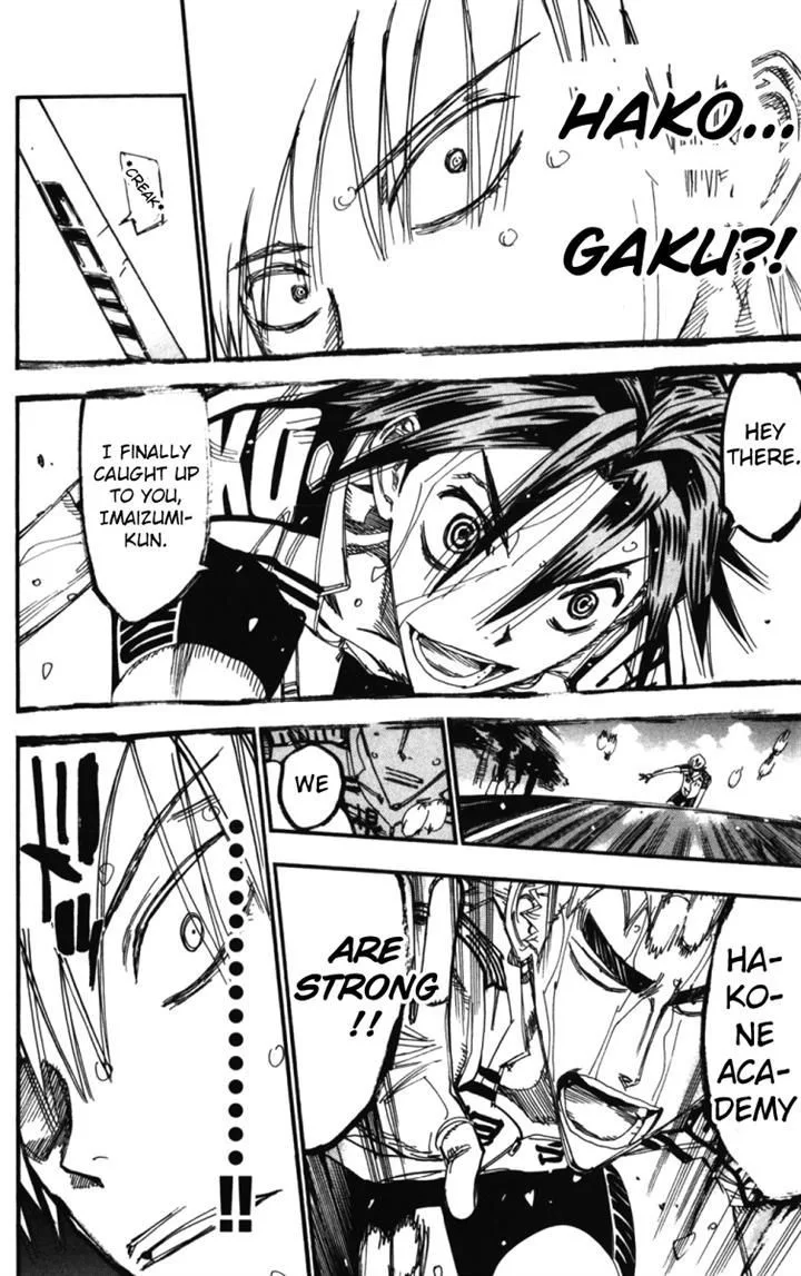 Yowamushi Pedal Chapter 215 page 16