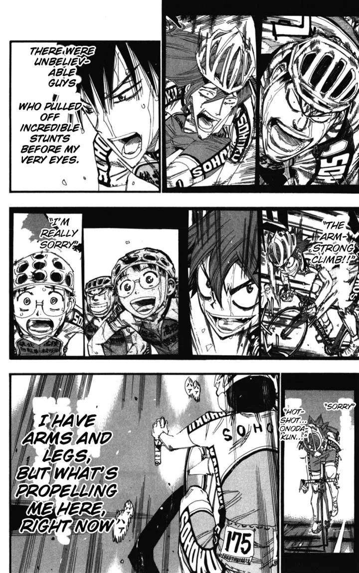 Yowamushi Pedal Chapter 215 page 11