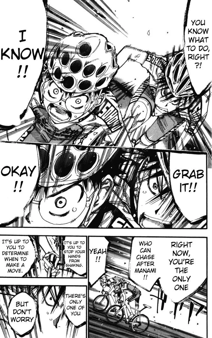 Yowamushi Pedal Chapter 216 page 15