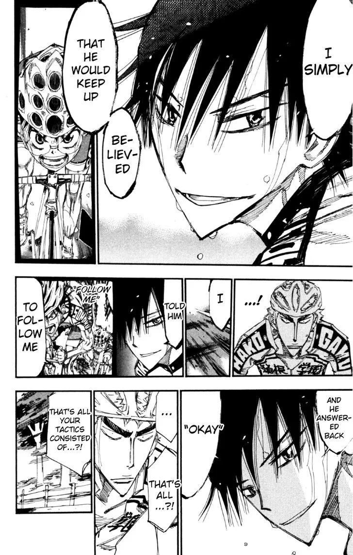 Yowamushi Pedal Chapter 217 page 8