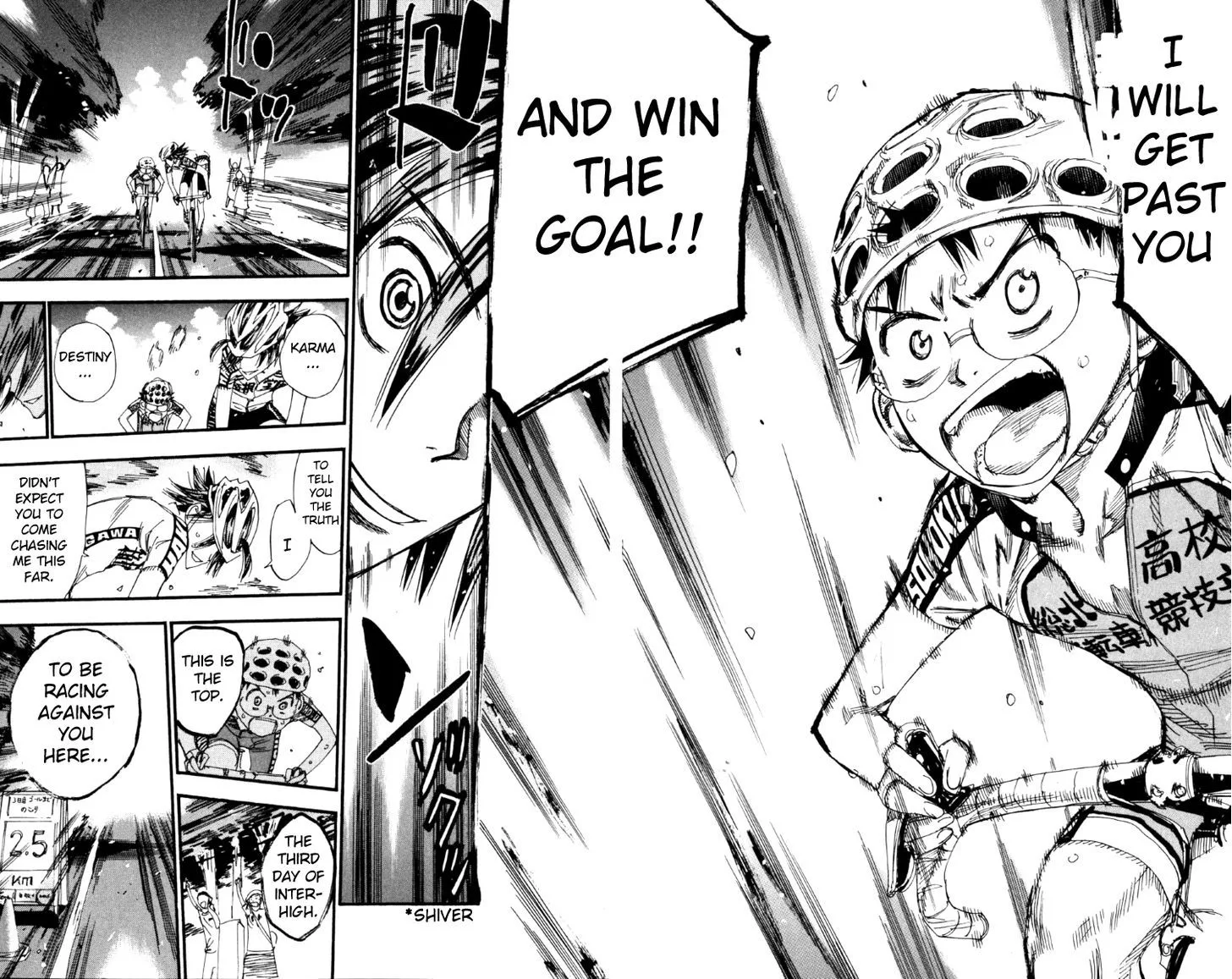 Yowamushi Pedal Chapter 217 page 13
