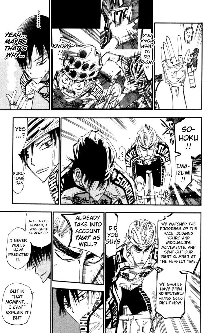 Yowamushi Pedal Chapter 217 page 7