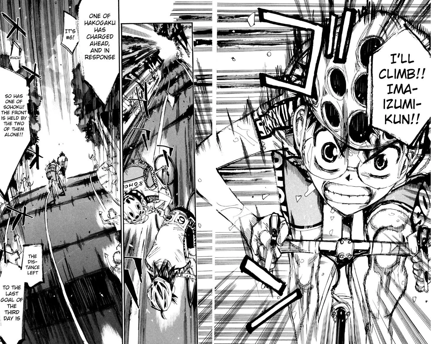 Yowamushi Pedal Chapter 217 page 4