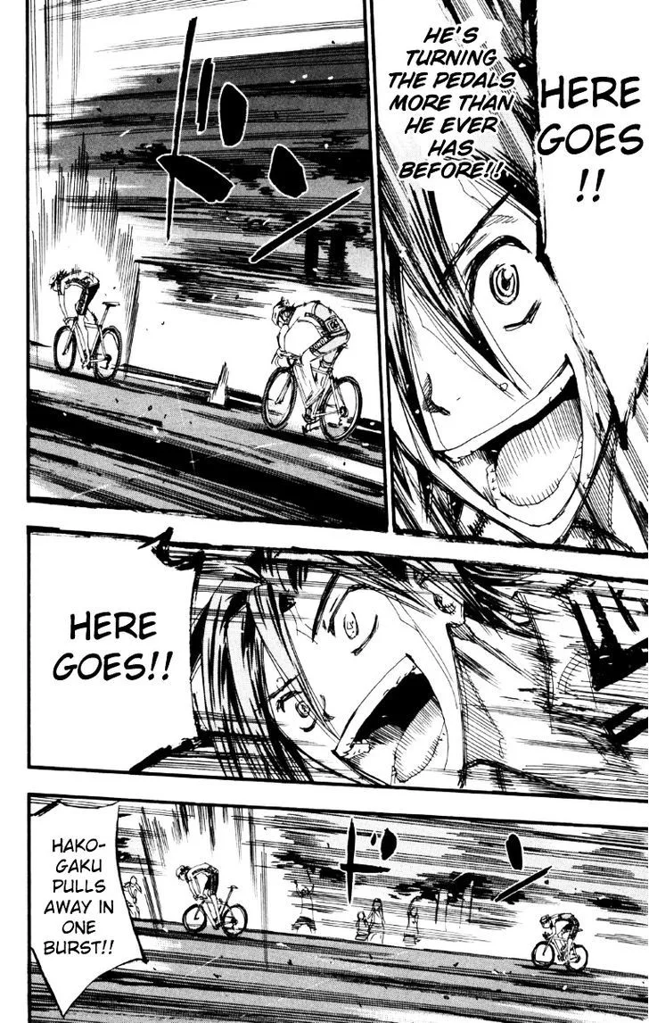 Yowamushi Pedal Chapter 218 page 7