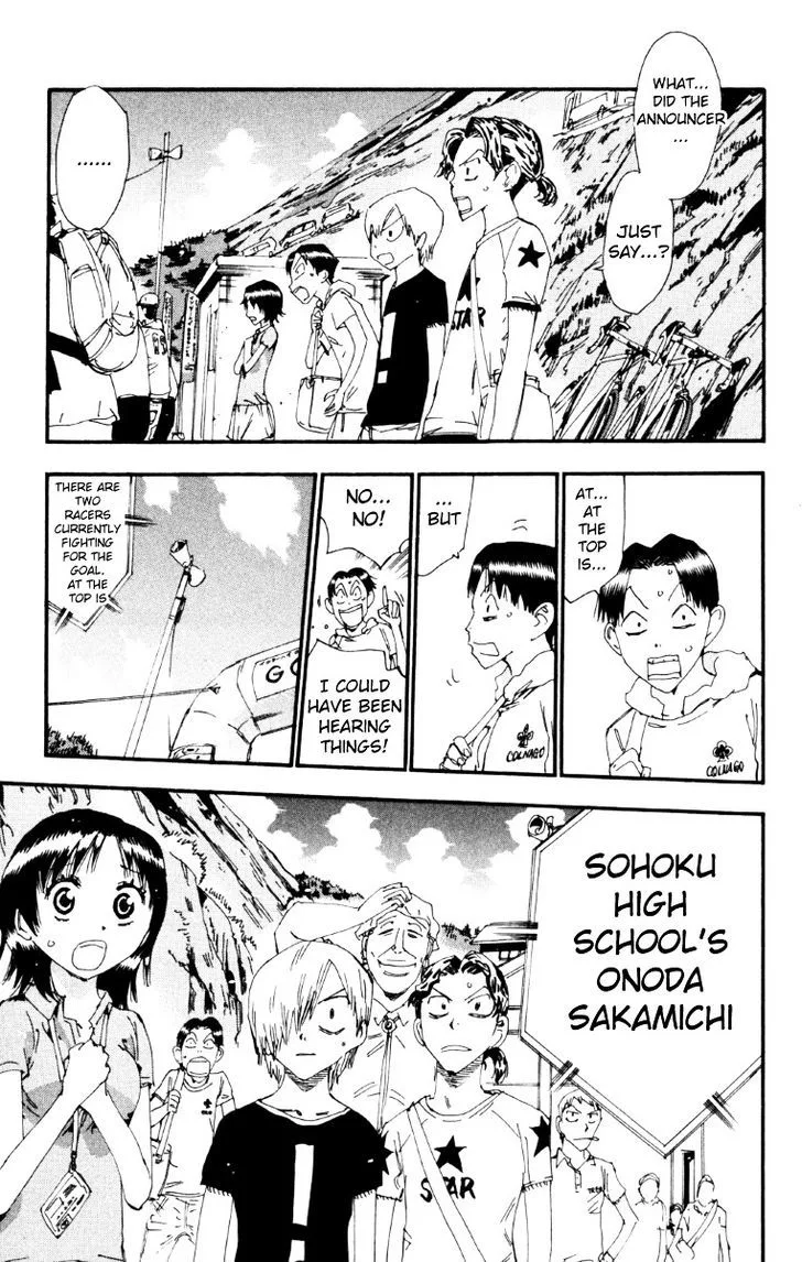 Yowamushi Pedal Chapter 219 page 10