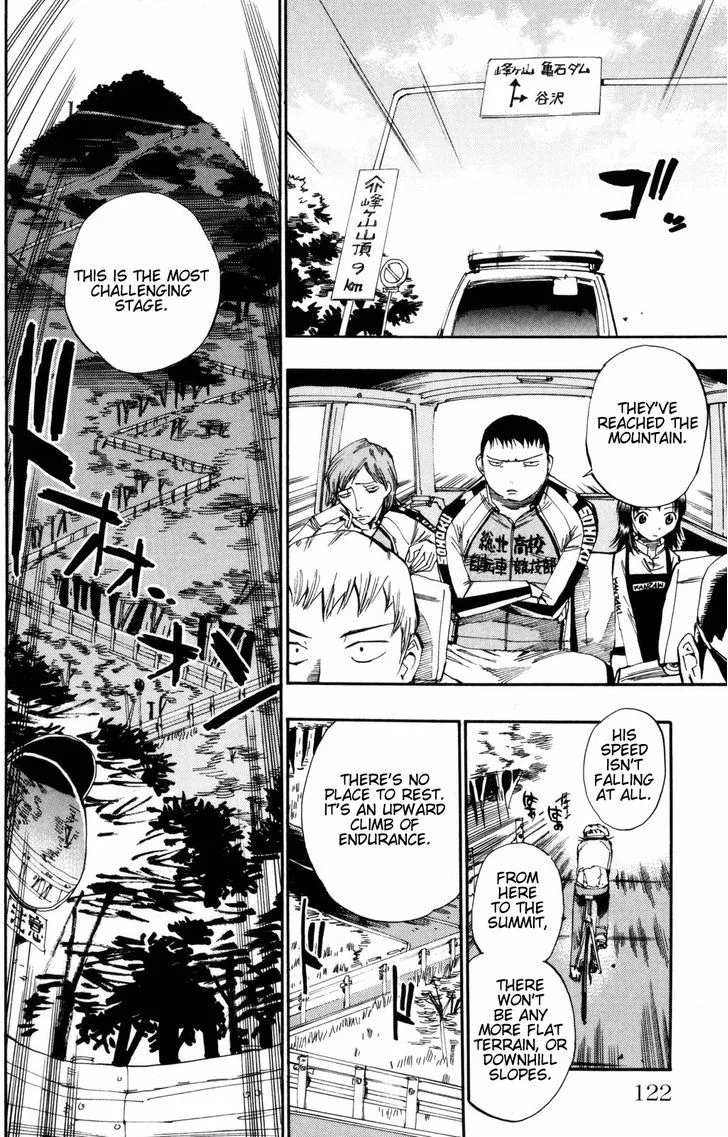 Yowamushi Pedal Chapter 22 page 8