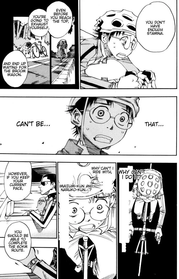 Yowamushi Pedal Chapter 22 page 17