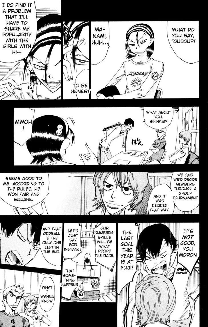 Yowamushi Pedal Chapter 220 page 7