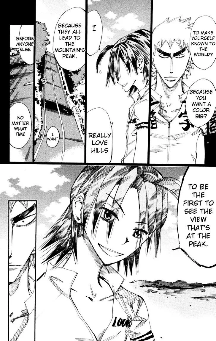 Yowamushi Pedal Chapter 220 page 14