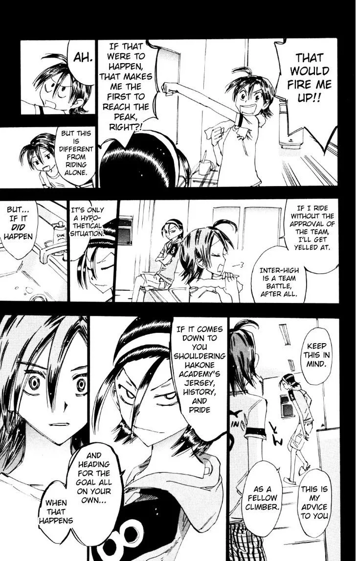 Yowamushi Pedal Chapter 221 page 12