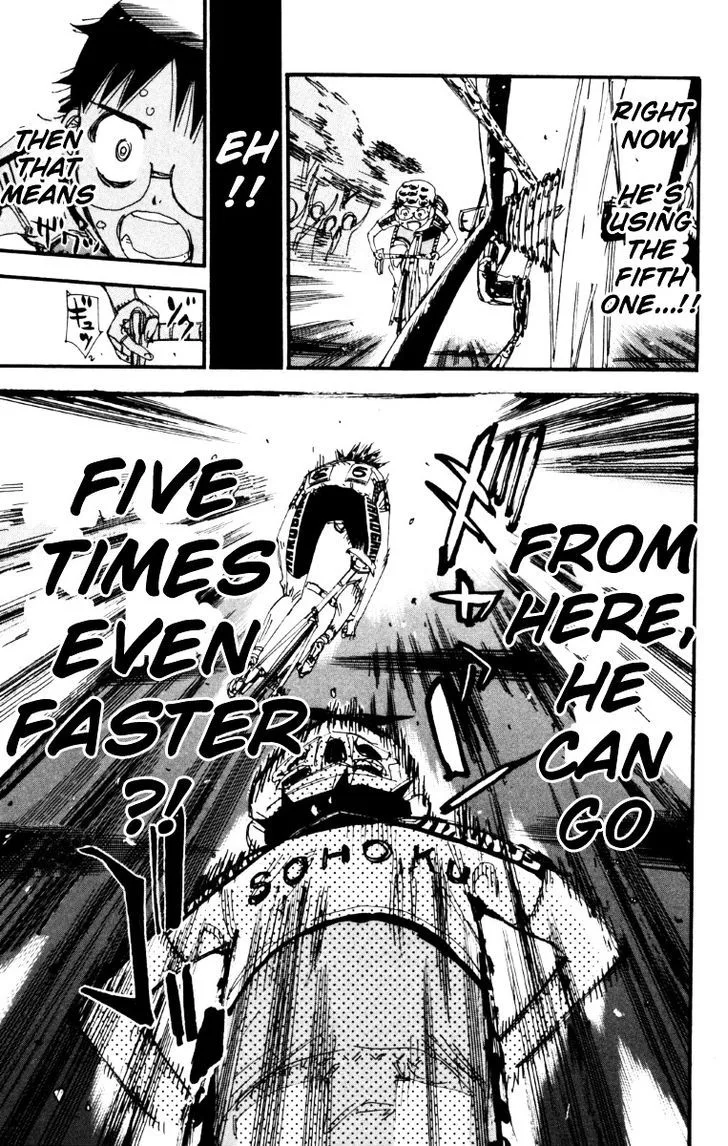 Yowamushi Pedal Chapter 221 page 6