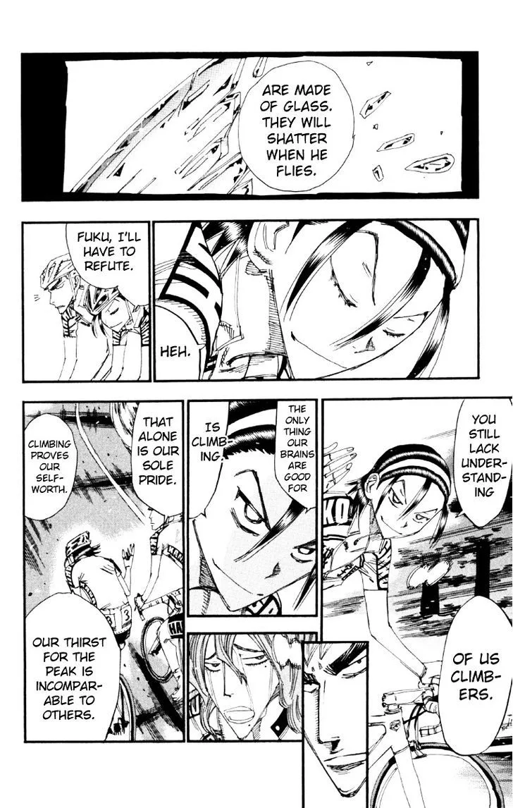 Yowamushi Pedal Chapter 222 page 10