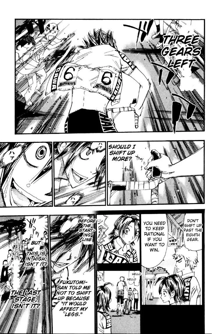 Yowamushi Pedal Chapter 222 page 6