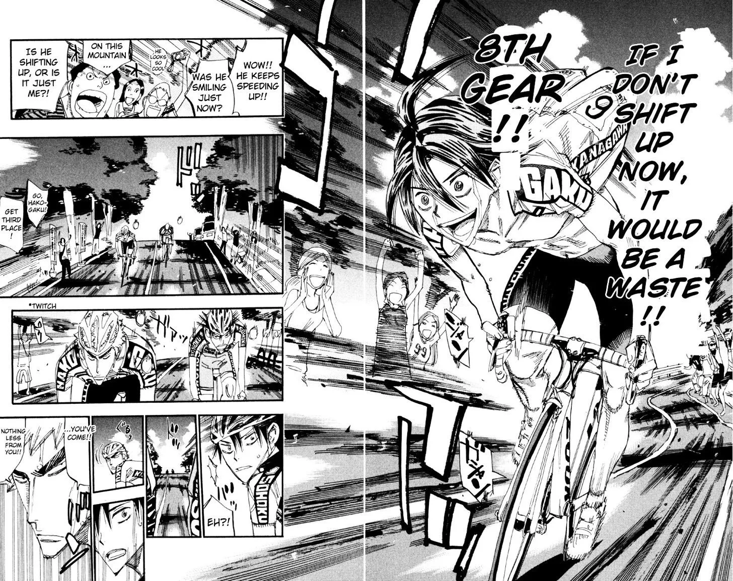 Yowamushi Pedal Chapter 222 page 7