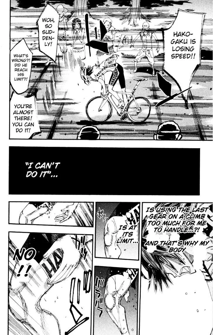 Yowamushi Pedal Chapter 223 page 8