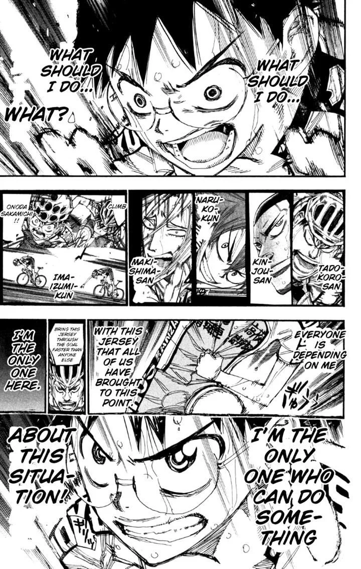 Yowamushi Pedal Chapter 224 page 14