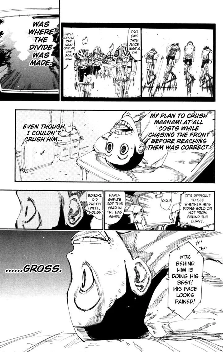 Yowamushi Pedal Chapter 224 page 10
