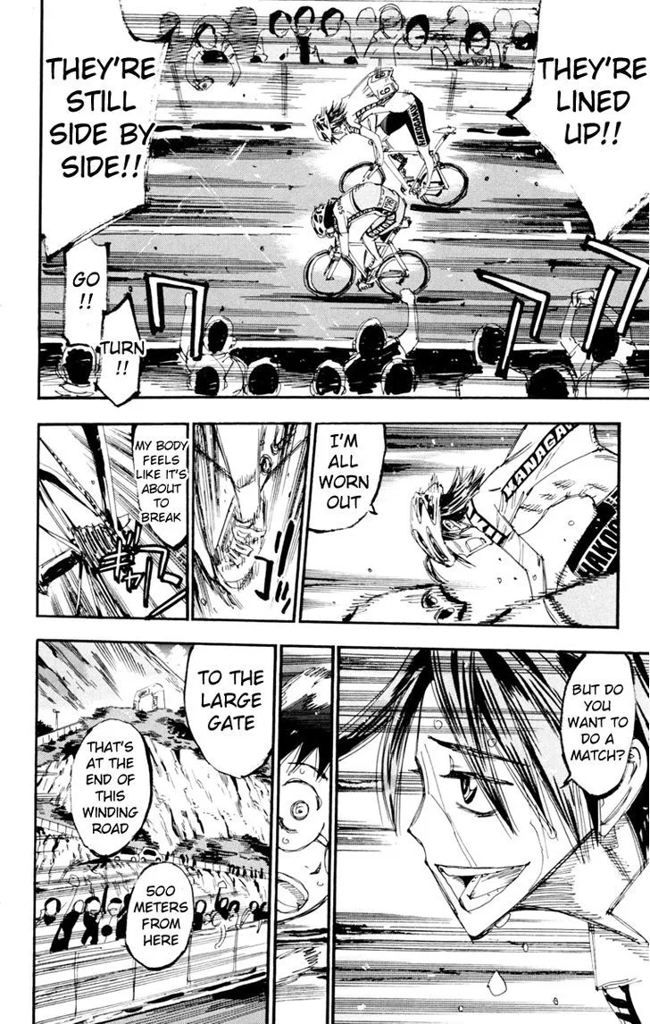 Yowamushi Pedal Chapter 226 page 8