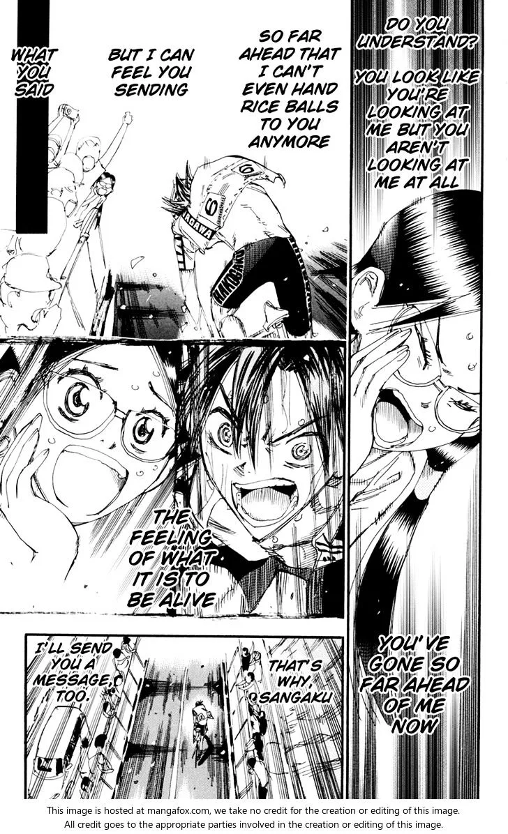 Yowamushi Pedal Chapter 227 page 14