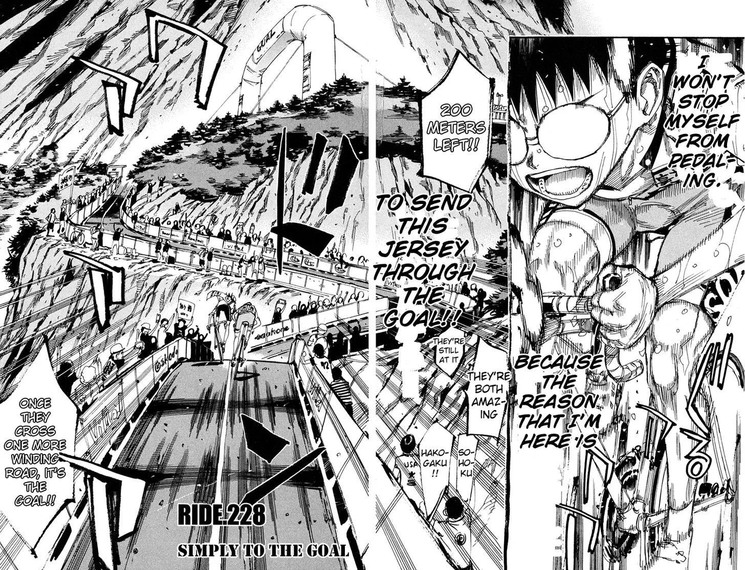 Yowamushi Pedal Chapter 228 page 6