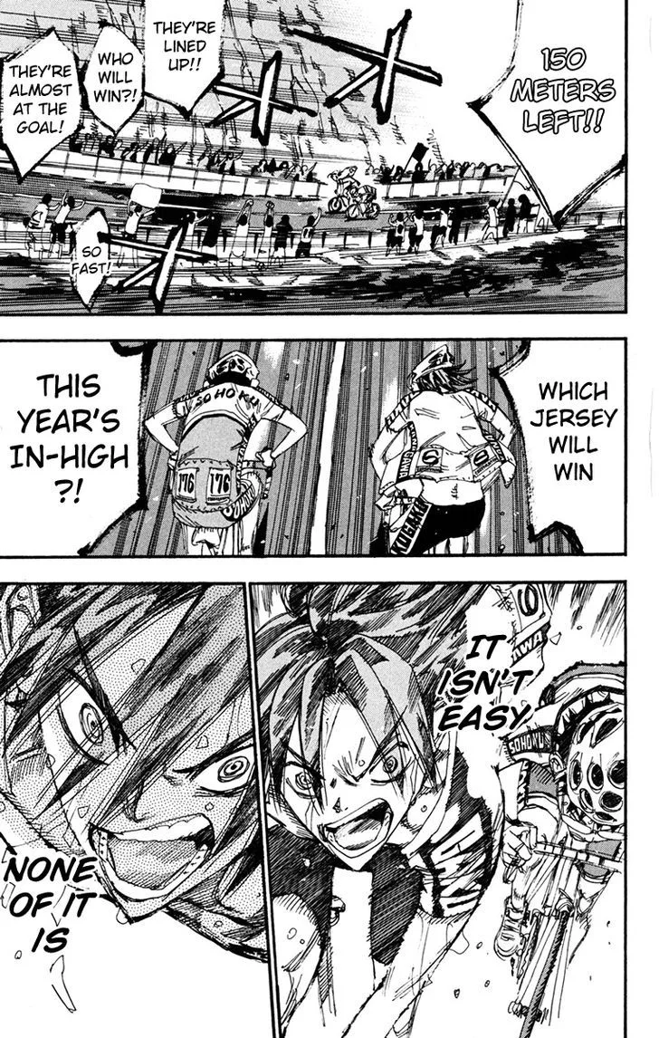 Yowamushi Pedal Chapter 228 page 14