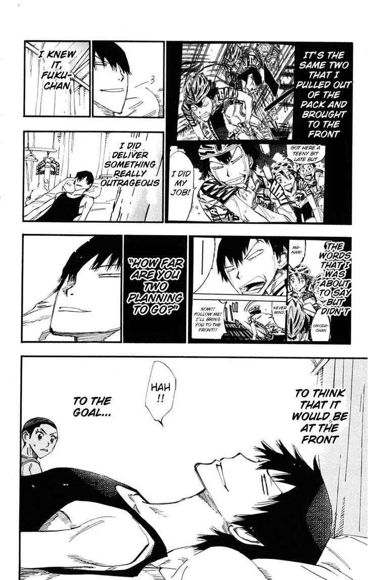 Yowamushi Pedal Chapter 229 page 8