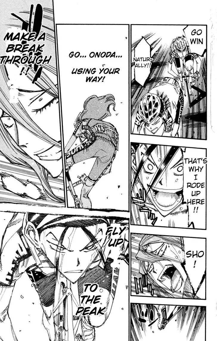 Yowamushi Pedal Chapter 229 page 15