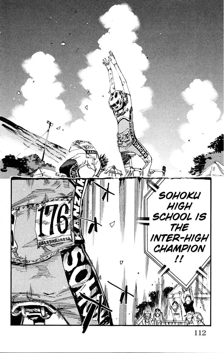 Yowamushi Pedal Chapter 230 page 21