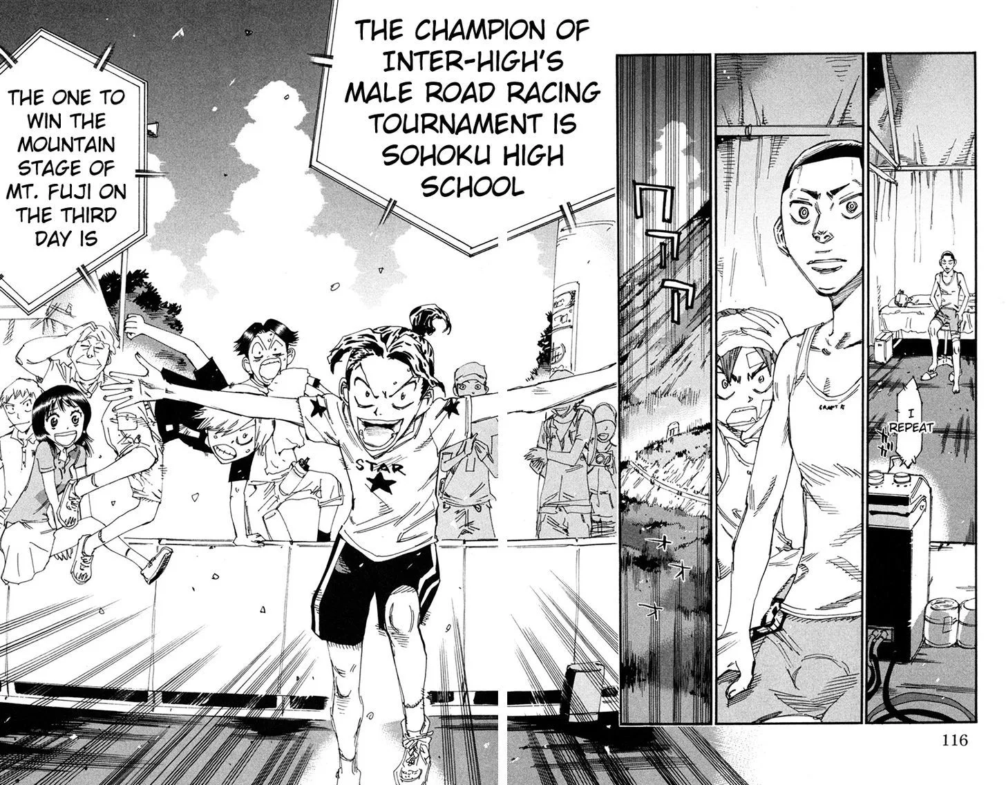 Yowamushi Pedal Chapter 231 page 4
