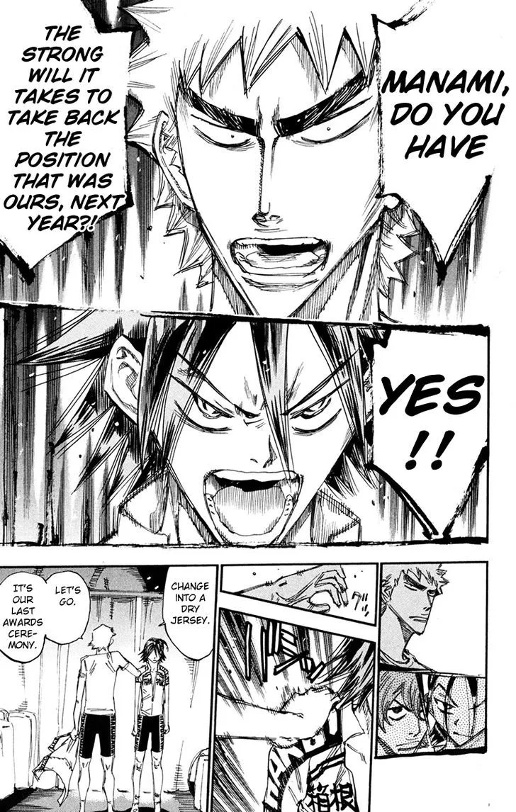 Yowamushi Pedal Chapter 232 page 11