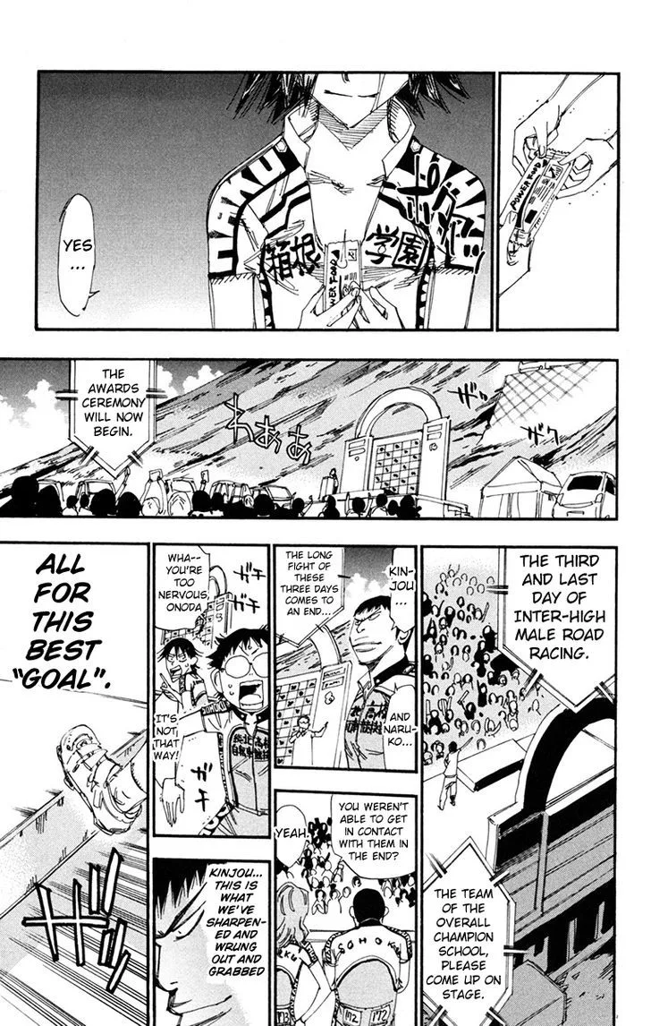 Yowamushi Pedal Chapter 232 page 13